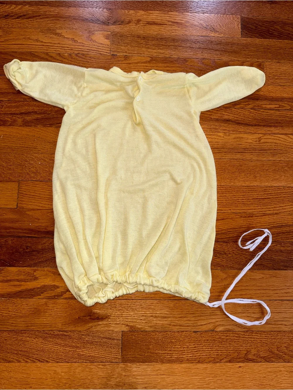 Vintage 80s Saks Fifth Avenue Infant Baby Sleep Sack Romper One Piece Cute